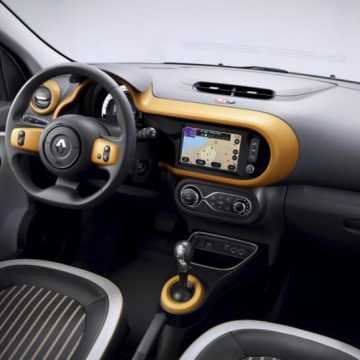 Neuvorstellung: Renault Twingo Z.E. | Innenleben in der Farbe Gelb