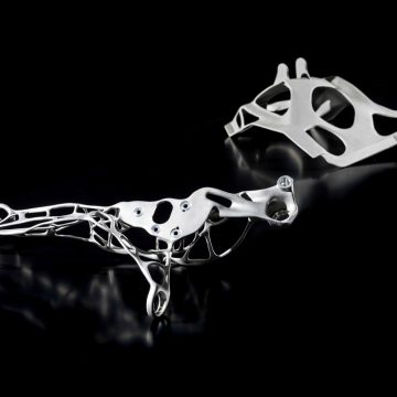 Bionische Bauteile des Mercedes-Benz Vision EQXX