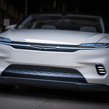 Die Front des Chrysler Airflow
