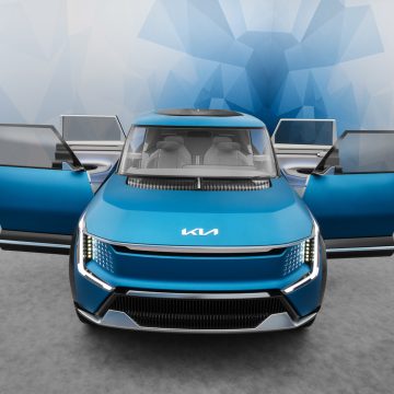 Frontansicht des Kia Concept EV9