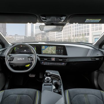 Cockpit des Kia EV6 GT