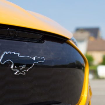 Mustang-Logo beim Ford Mustang Mach-E GT