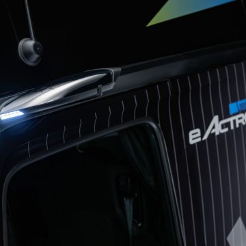 Detail des Mercedes-Benz eActros LongHaul