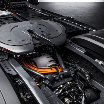 Auflieger-Kupplung des Mercedes-Benz eActros 600