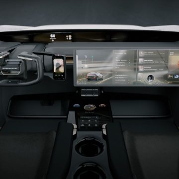 Das Cockpit des Lexus LF-ZL