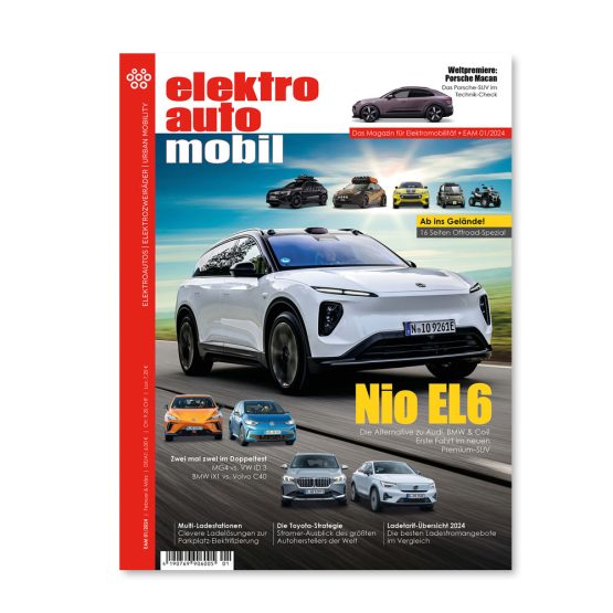 Cover der Elektroautomobil-Ausgabe 01/2024
