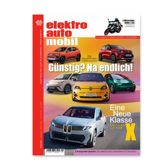 Cover der Elektroautomobil-Ausgabe 02/2024