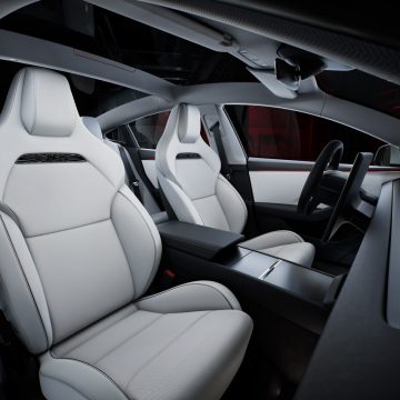 Innenraum des Tesla Model 3 Performance